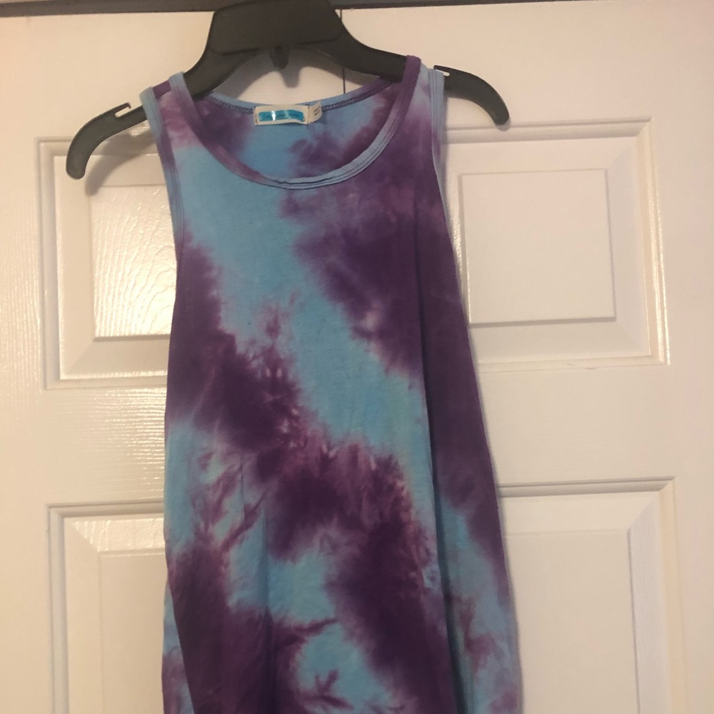 Junior Tye Dye Racer back Tank